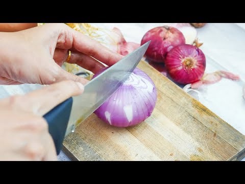 چگونه به برش پیاز بدون گریه