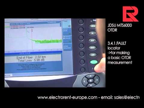 چگونه به ویدئو: JDSU MTS6000 OTDR - فشرده نوری پردازنده مرکزی | الکترو اجاره اروپا