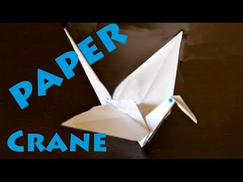 چگونه مقاله جرثقیل (اوریگامی) - جهان راب