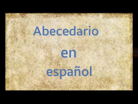 یادگیری توسعه زبان اسپانیایی (abecedario) __درس اول---(آموزش اسپانیایی اینها (الفبا