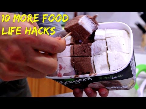 10 مواد غذایی زندگی هک