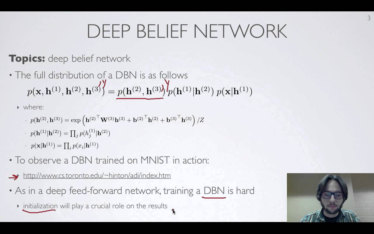 Neural networks [7.7] : Deep learning - deep belief network