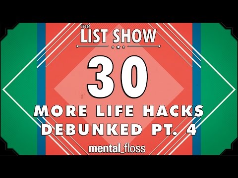 30 زندگی بیشتر هک Debunked Pt. 4 - mental_floss لیست نمایش ep نداشتند 404