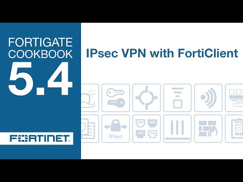 FortiGate کتاب آشپزی - از IPsec VPN با FortiClient (5.4)