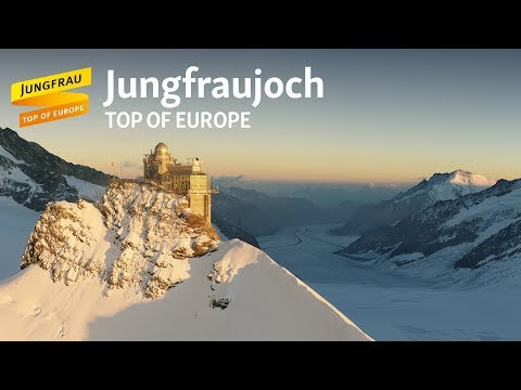 Jungfraujoch - جریان بالای هوا یخ زده اروپا