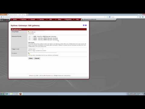 pfSense - multiwan + پروکسی - قسمت 2/3: Multiwan / Loadbalancer / Failover einrichten
