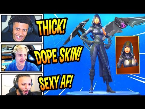 STREAMERS ها واکنش نشان می دهند به * جدید * پوست "سرنوشت" + تقسیم بال هواپیمای بی موتور! * افسانه * لحظه های خنده دار Fortnite