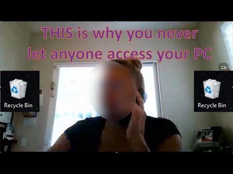 این است که چرا شما هرگز اجازه دهید هر کسی از راه دور دسترسی به رایانه