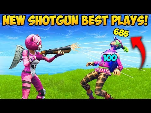 * جدید * تفنگ ساچمهای شکسته است! -خنده دار Fortnite افتد و لحظه های تکواندو! #282 (لحظات روزانه)