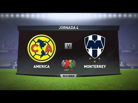 در مقابل امریکا مونتری | RESUMEN | Jornada 4 | لیگ برتر فوتبال APERTURA MX 2018 | 11 مونتری د Agosto