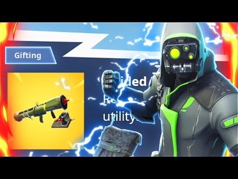 رایگان پوسته های نخست کشش GIFTING + هدایت موشک باز می گردد! (Fortnite نبرد رویال بروز رسانی های جدید)