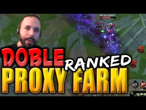 رتبه بندی | من SINGED خرگوش ال DOBLE پروکسی مزرعه، اما هیچ PUEDE باهم EXPERIENCIA سکته قلبی! lol eldelabarrapan