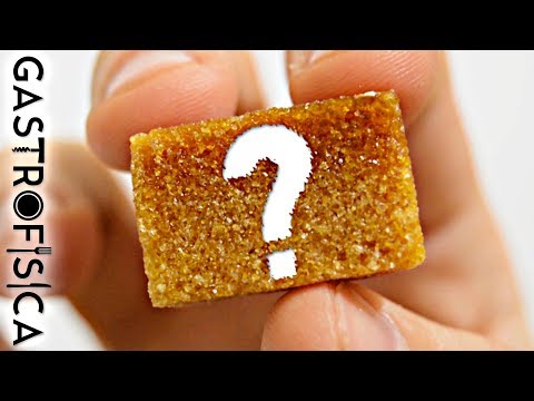 فیزیک رنگ زرد: چگونه به شکر Caramelized مکعب