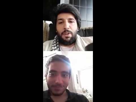 لایو اینستاگرام امید دانا با مخاطبان رودست و تعدادی از بسیجی های حامی نظام_ 31 فروردین 97 یوتیوب