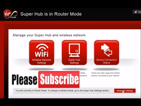 نحوه فعال کردن VPN دسترسی از طریق رسانه ویرجین SuperHub