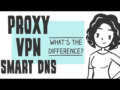 پروکسی, vpn ها و SmartDNS: چه تفاوتی وجود دارد؟ چرا شما می خواهید یکی است؟