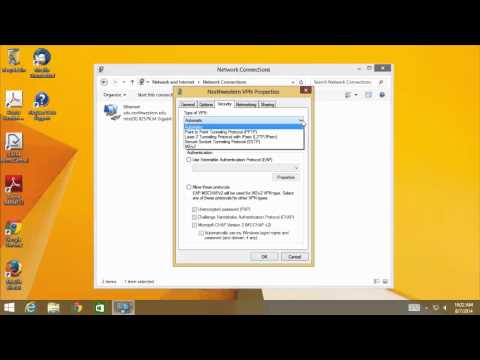 چگونه برای اتصال به شمال غربی VPN با استفاده از Windows 8.1
