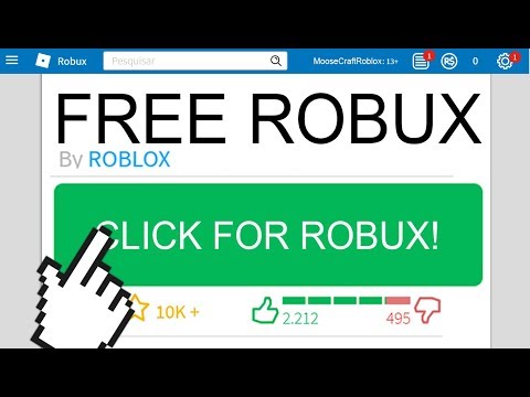 چگونه به دریافت رایگان نامحدود ROBUX در ROBLOX!