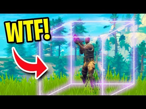 چگونه به ساخت دیوار نامرئی و ترول مردم! | نمایش مشخصات عمومی Fortnite نبرد رویال
