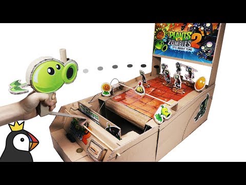 چگونه به گیاه را در مقابل بازی زامبی از مقوا چگونه