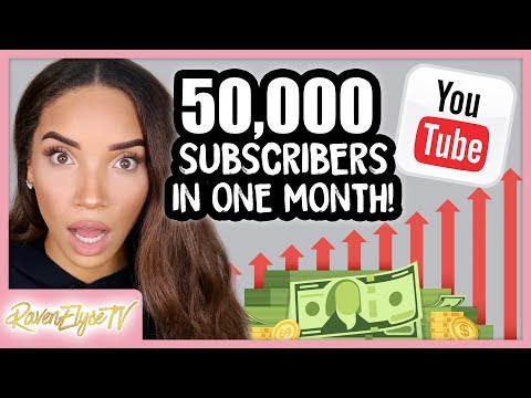 چگونه من به دست اورد مشترکین 50 K در 1 ماه! 5 نکته برای رشد خود یوتیوب کانال 2018