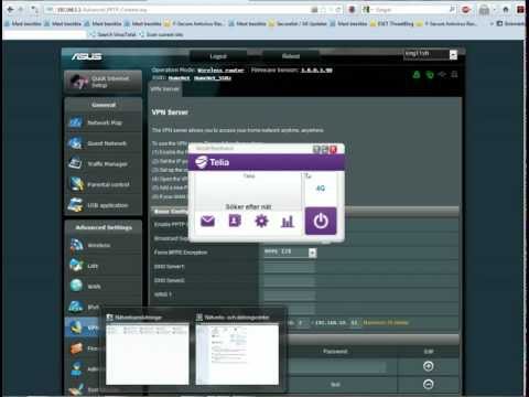 ASUS RT-N66U - ساخت در یک سرور VPN