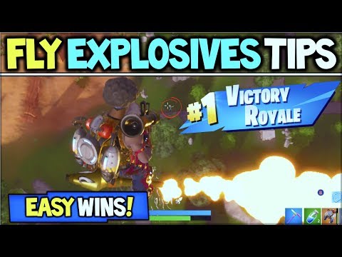 Fortnite * جدید * مواد منفجره لحظه دیوانه + راهنمایی پرواز! چگونه برای برنده شدن & آسان گرفتن در Fortnite برنده!