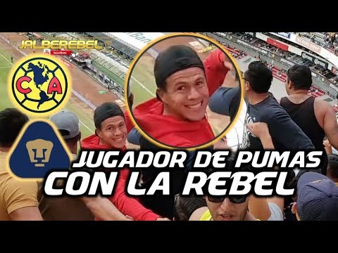 Jugador د Pumas باهم لا شورشی en el Pumas در مقابل Analisis Pumas 2018 Estadio Azteca