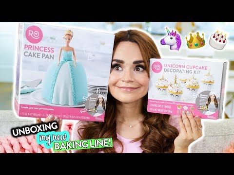 UNBOXING من * جدید * موارد خط پخت! + Giveaway