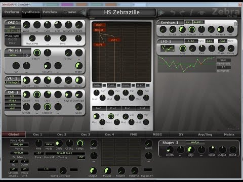 Zebra2 Synth بررسی