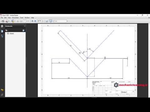 آموزش تحلیل خمکاری ورق در آباکوس
