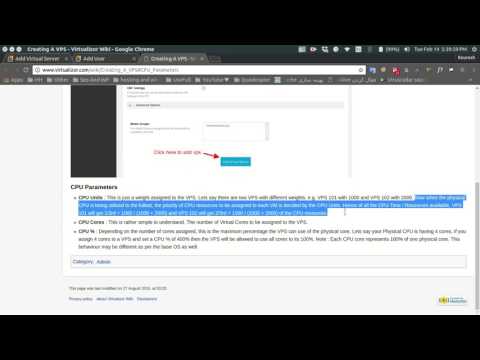 آموزش ساخت virtualizor - قسمت ششم - سرور مجازی