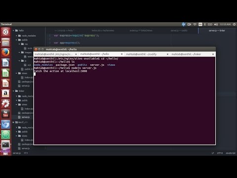 بر اساس پیکربندی برنامه های متعدد در همان پورت پروکسی معکوس nginx براساس درخواست آدرس ها