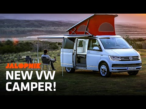 داخل عالی جدید VW Camper "کالیفرنیا"