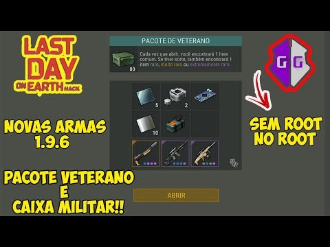 مگا هک روز گذشته در زمین 1.9.6 | جدید PACOTE VETERANO CAIXA احسان MILITAR!! (ریشه عشق و دوستی) (ریشه)