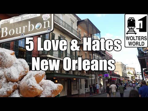 نیواورلئان - بازدید از 5 چیزهایی که شما را دوست دارم & مورد نیواورلئان لوئیزیانا