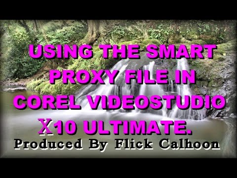 هوشمند پروکسی تسهیلات در جدید COREL VIDEOSTUDIO X10 نهایی