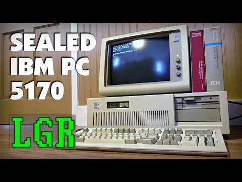 کامپیوتر آی بی ام با نام تجاری جدید در + مدل M! Unboxing & تنظیم [LGR]