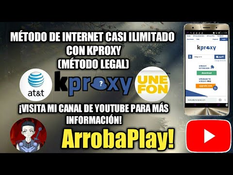 ❌YA پروکسی هیچ FUNCIONA❌K | MÉTODO د اینترنت با بند قانونی UNEFON AT&T Y |