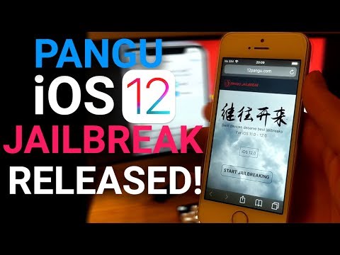 🔥 💯 PANGU iOS 12 منتشر شد فرار از زندان! چگونه به فرار از زندان iOS 12 [NO COMPUTER][UNTETHERED]