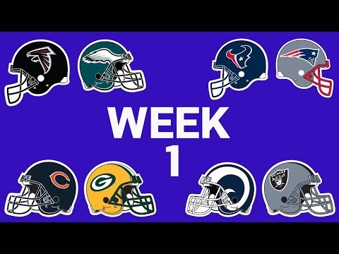 1 هفته پیش نمایش کامل | تحلیل گران شبکه NFL