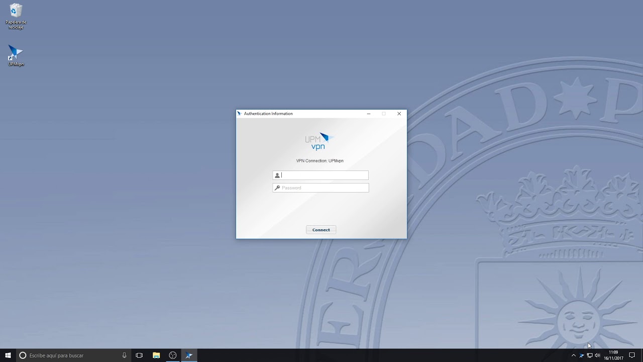 Conectarse a la VPN desde Windows