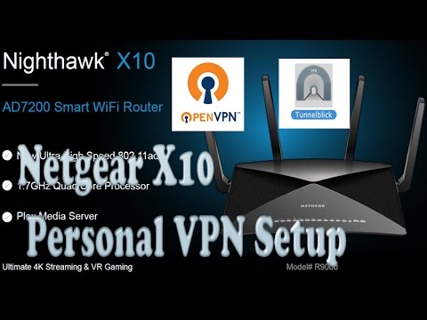 Netgear Nighthawk X 10 AD7200 VPN راه اندازی استاتیک و DDNS مسیر R9000