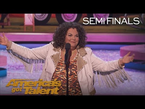 Vicki Barbolak: کمدین ارائه راهنمایی در چگونه به انتخاب کردن مردان - آمریکا کردم استعداد 2018