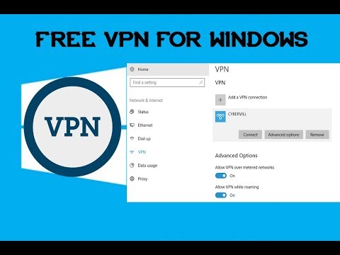 VPN رایگان - برای ویندوز بدون هیچ نرم افزار