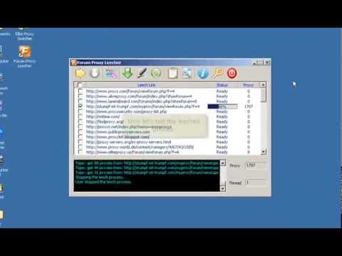 Forum Proxy Leecher Official Tutorial